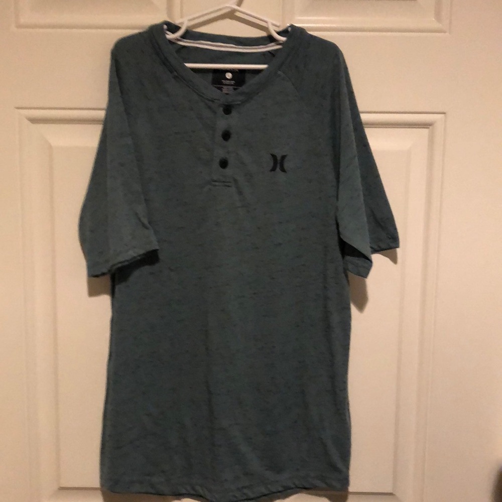 Hurley Sage green shirt sleeve T-shirt